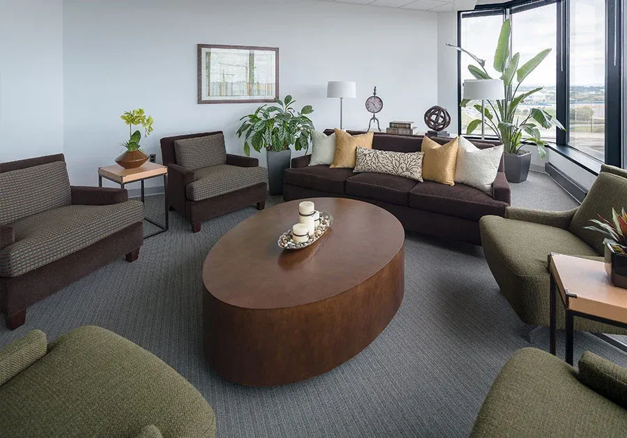 Stadium Suite focus group room